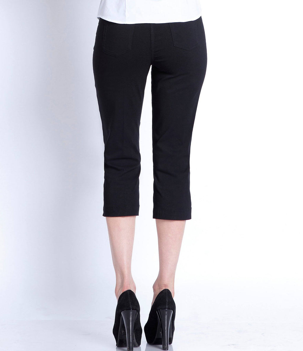 Denim Pull-On Capri Pants N3090