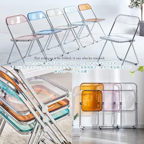 Transparent Acrylic Folding Chair C547419