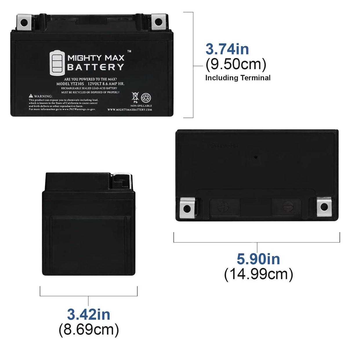 12V 8.6AH Replacement Battery H52634