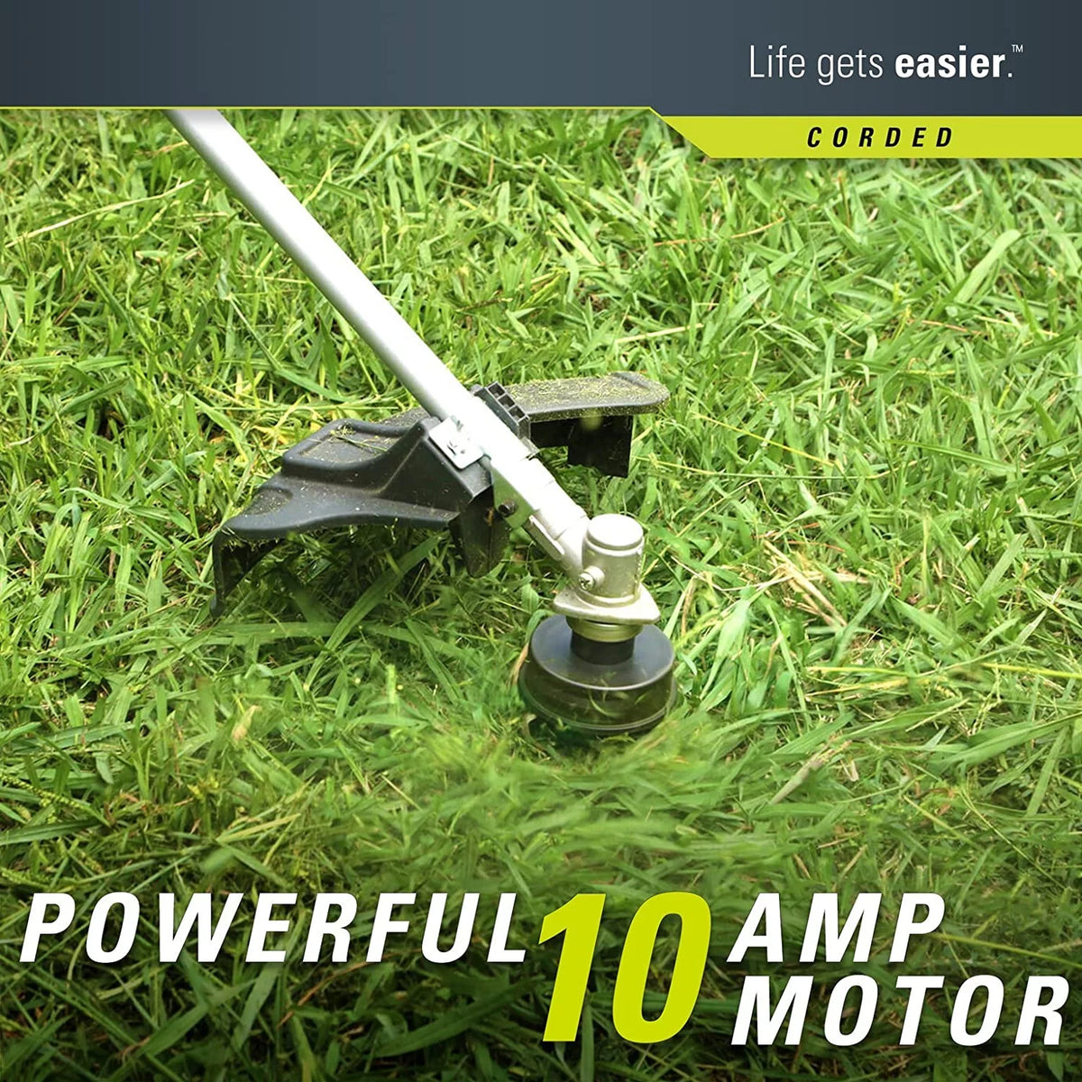 18" Corded Electric 10 Amp String Trimmer B944744