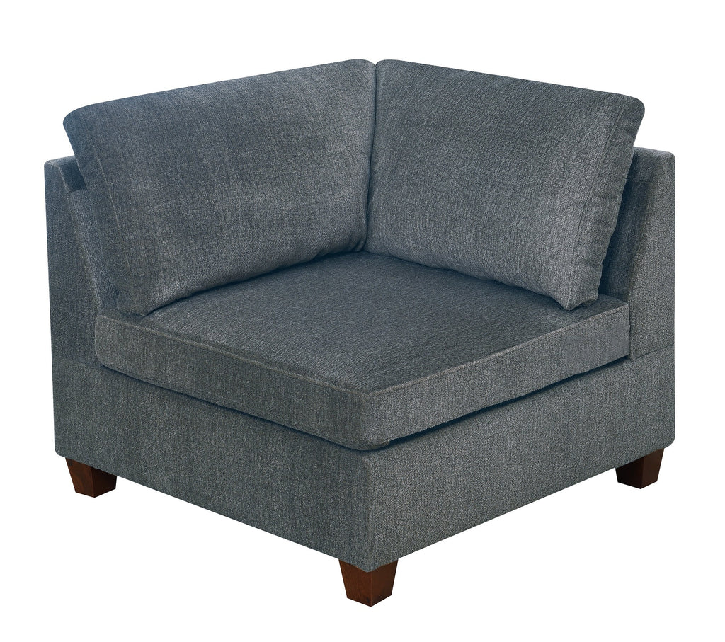 Grey Chenille Modular Sofa Set 8pc G73245
