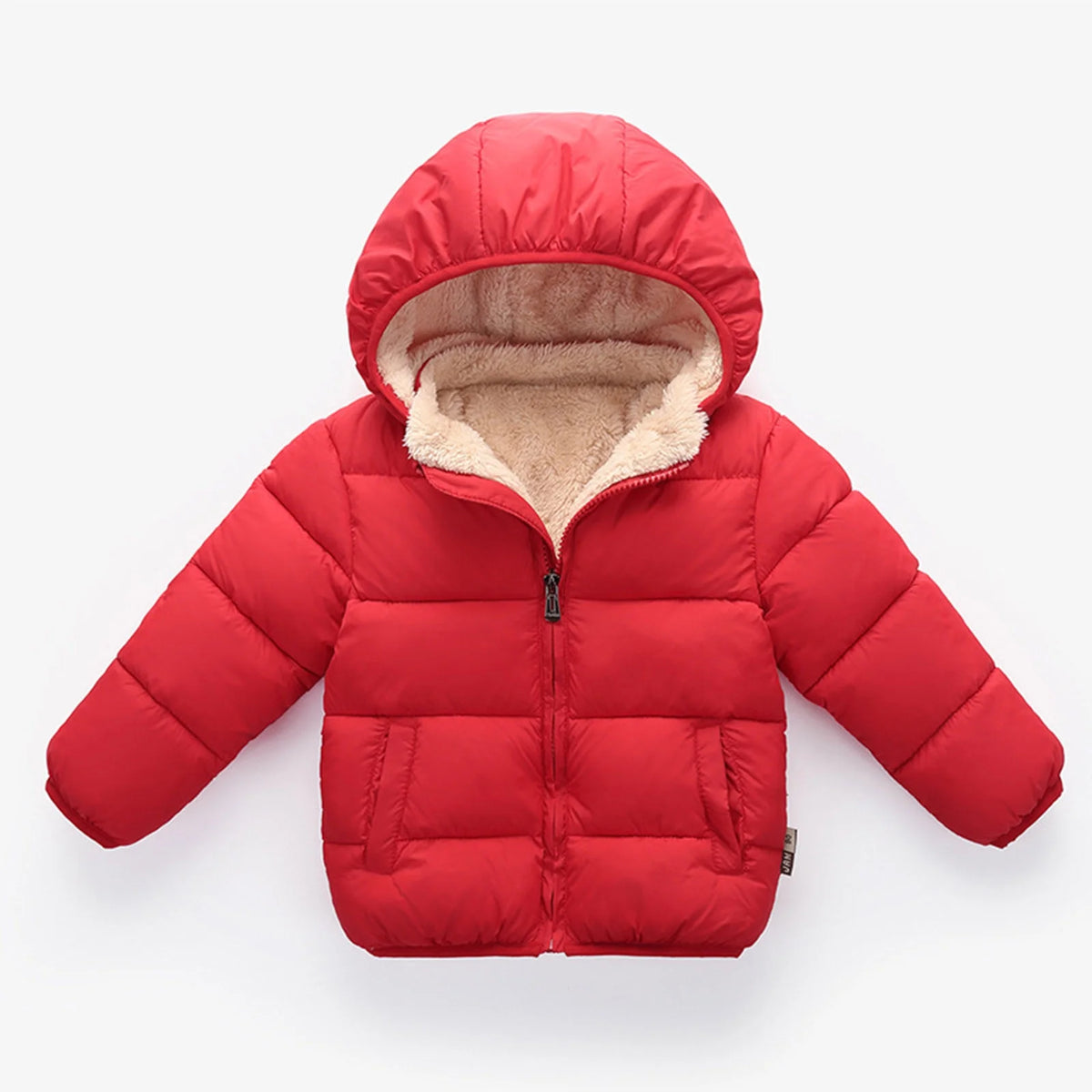 Solid Winter Hooded Jacket Q963