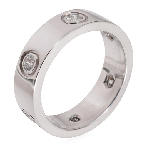 18k White Gold Diamond Ring 0.46 CTW Pre-Owned K175025