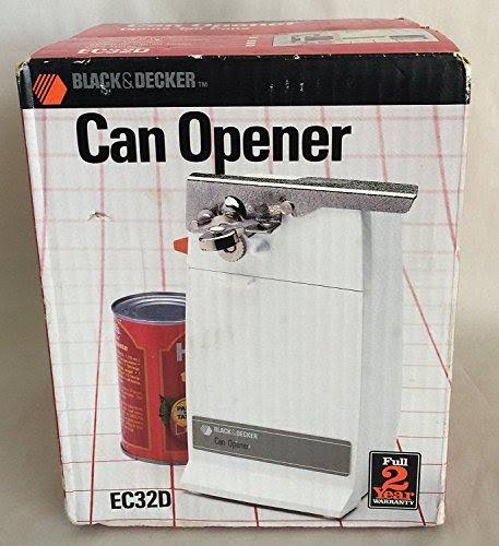 White Countertop Electric Can Opener T547