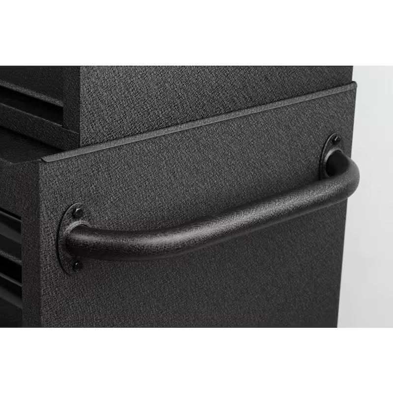 5-Drawer Rolling Tool Chest Cabinet in Textured Black R1315