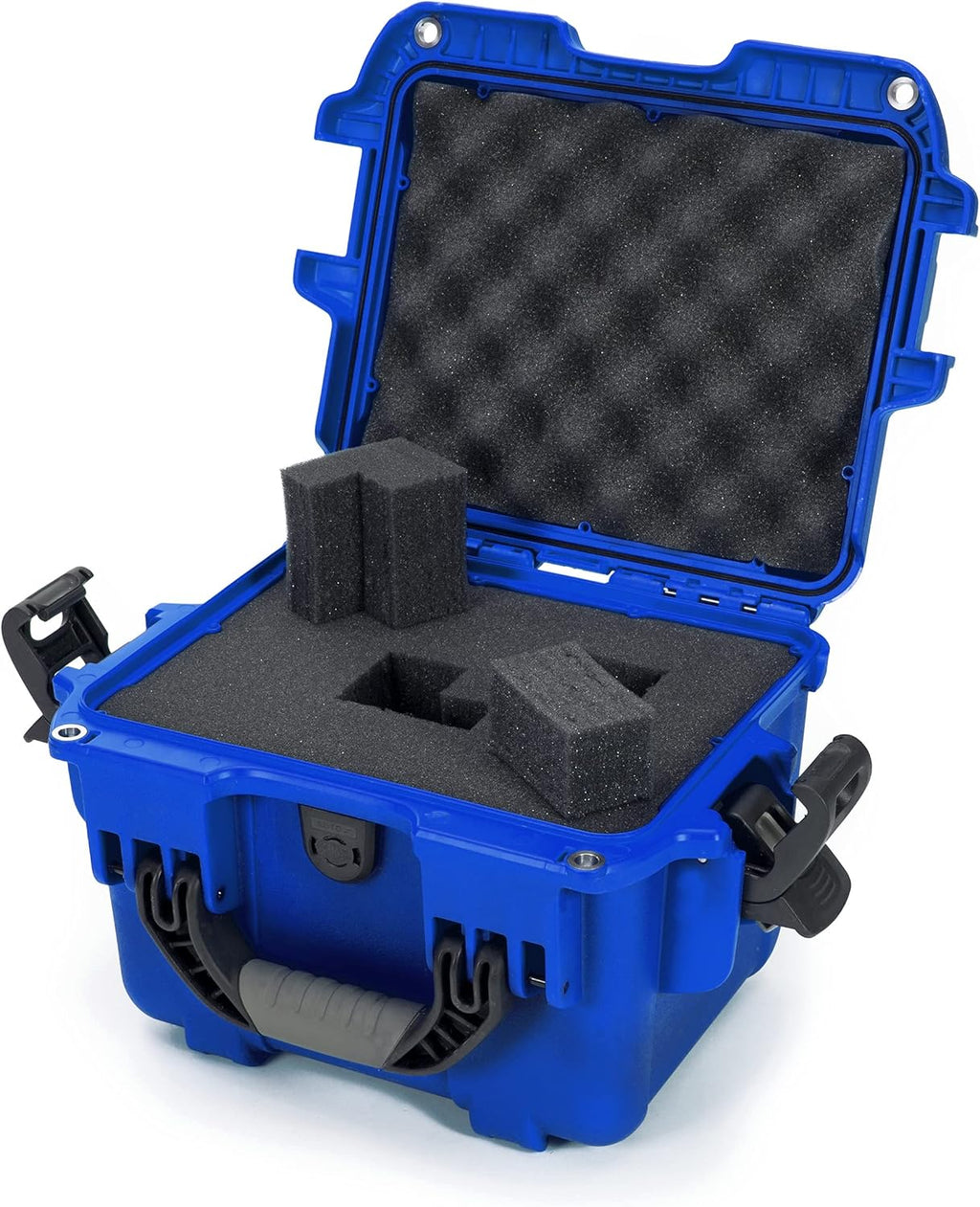 Blue Waterproof Hard Case with Foam Insert, Pack of 2 X490160