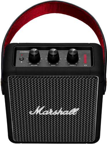 Portable Bluetooth Speaker Black Brass I828140