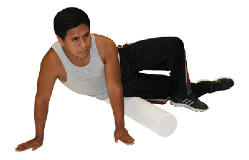 White PE Foam Roller Case of 36 C4739