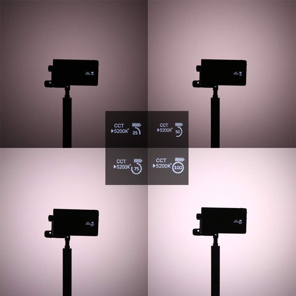 RGB LED Pocket Size Rechargeable Video Light U85399