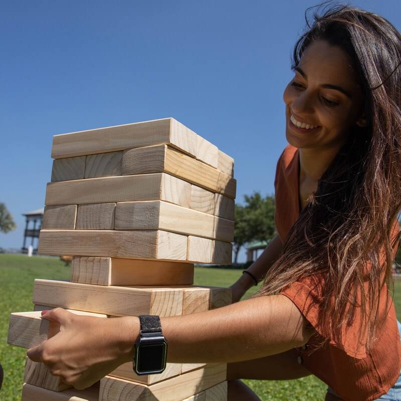 Giant Wooden Tumble Tower Game S103