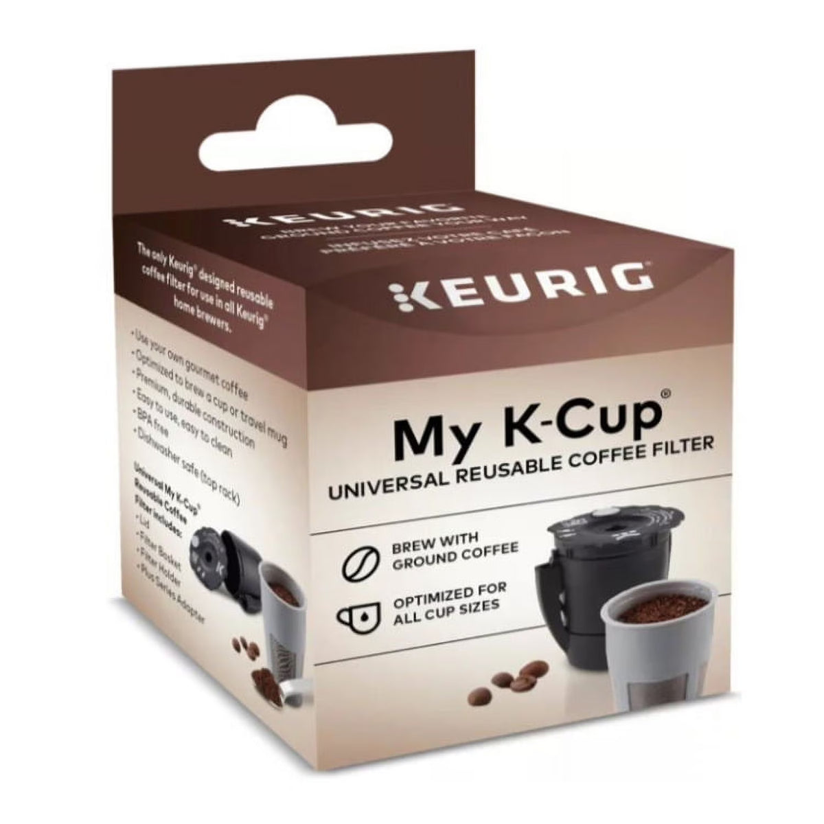 Reusable Ground Coffee Filter for K-Cup Coffee Makers P56936