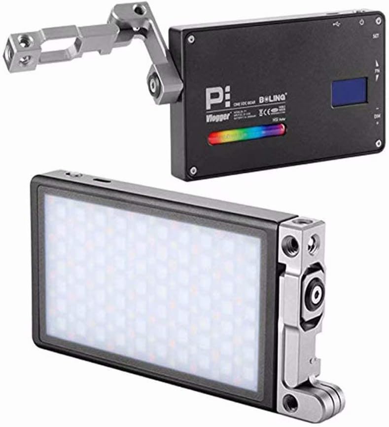 RGB LED Pocket Size Rechargeable Video Light U85399