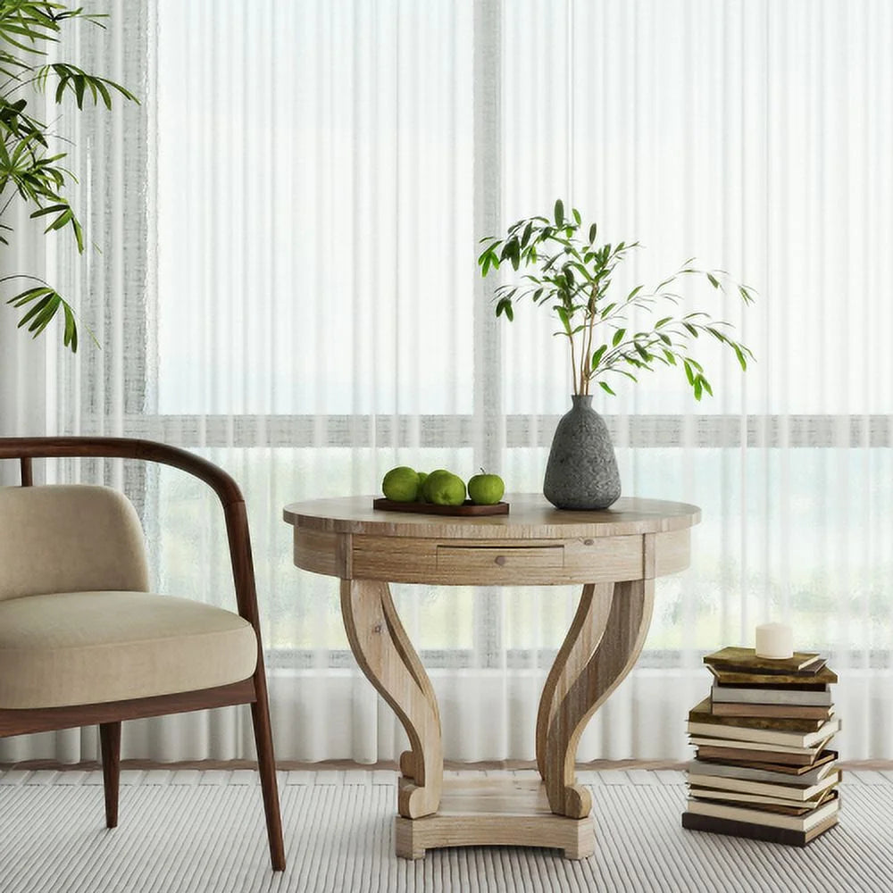 Small Round Wood Dining Table Z162