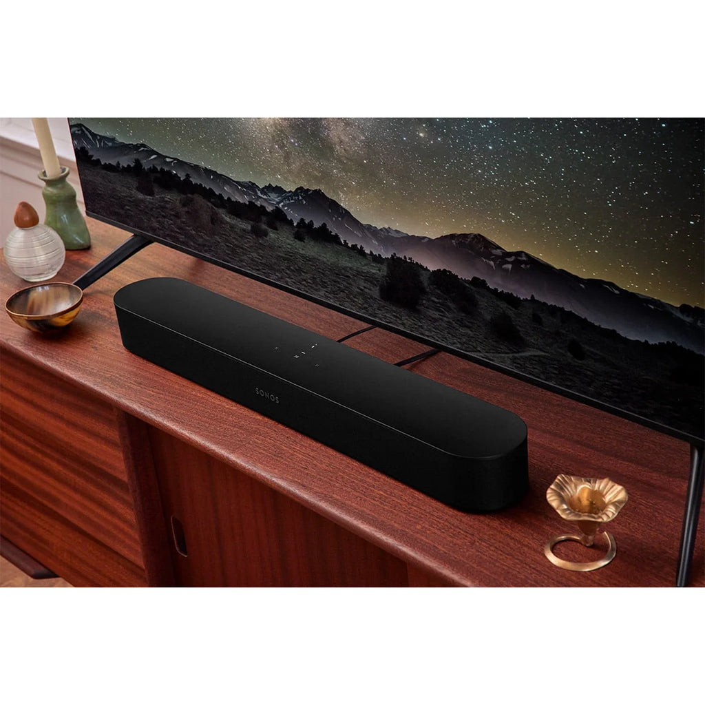 Black Compact Smart Sound Bar with Dolby Atmos J973