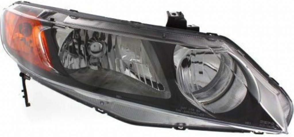Passenger Side Headlight Assembly for Honda Civic Sedan X83795