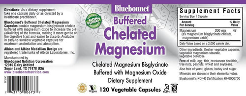 120 Vegetarian Capsules Magnesium 200 mg V87270