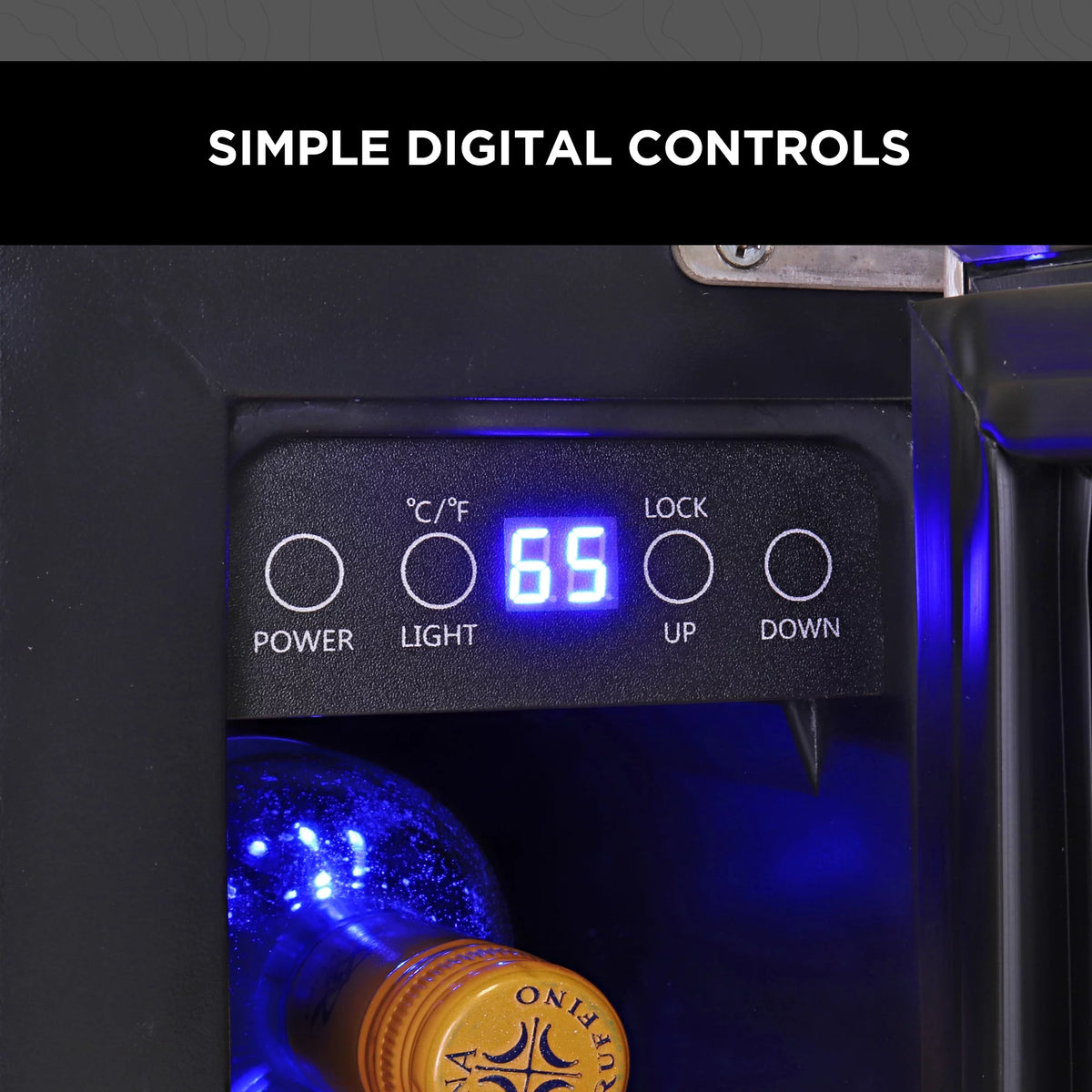 7 Bottle Slim Wine Cooler I6439