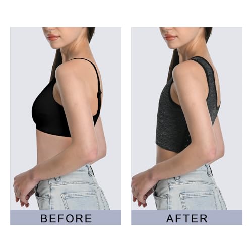 Adjustable Compression Chest Binder Tank Top U5484