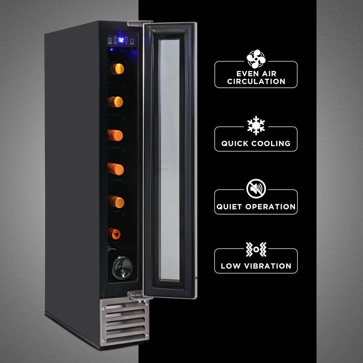 7 Bottle Slim Wine Cooler I6439