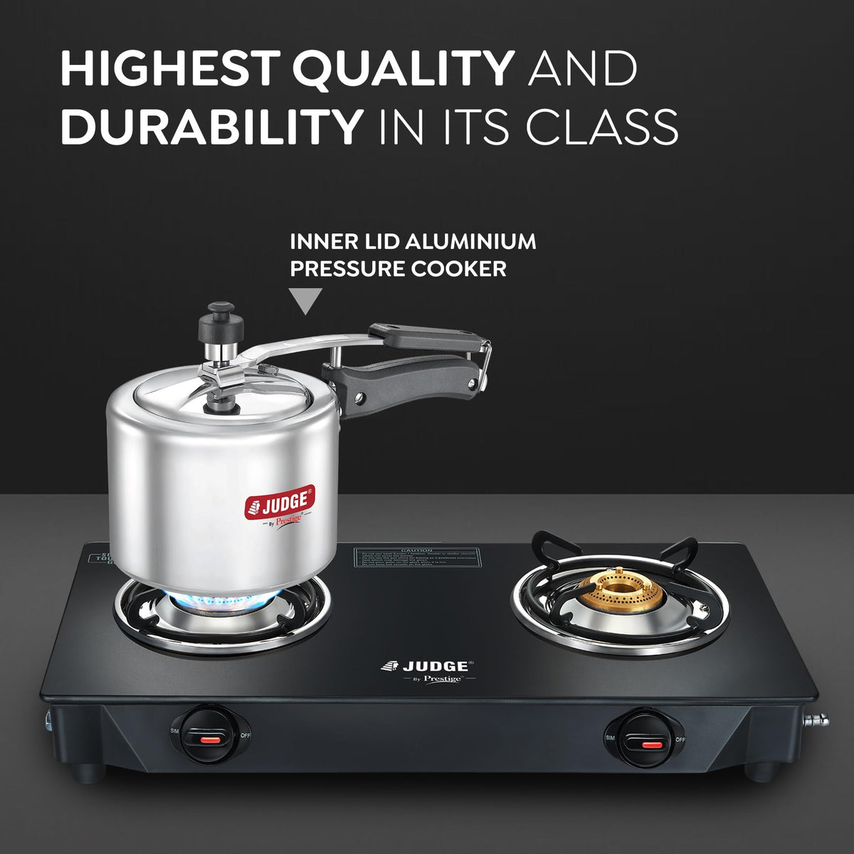 5 L Aluminium Pressure Cooker D1436