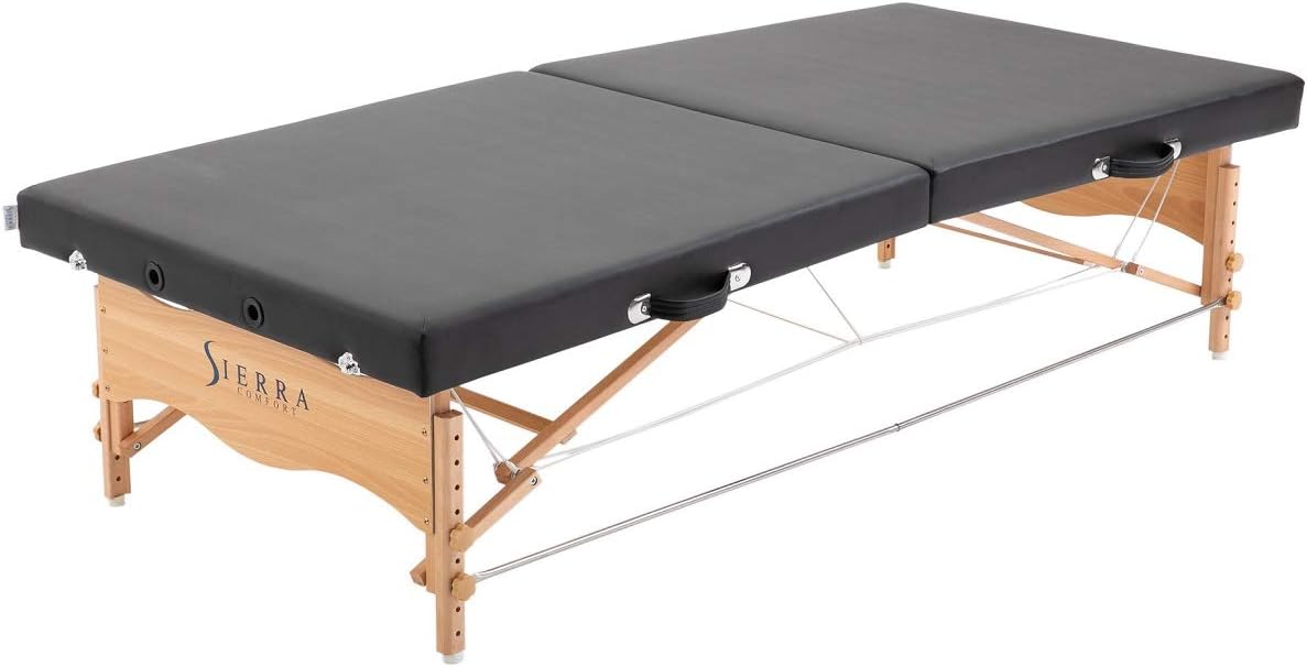 Black Low-Level Massage Table T5506