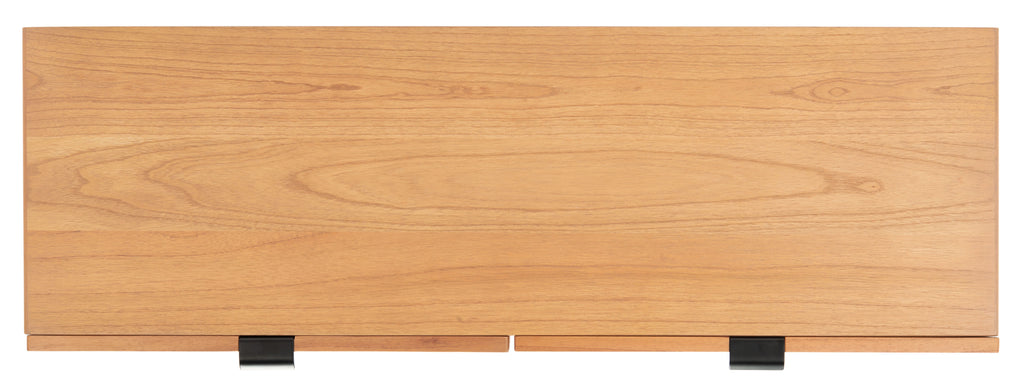 Natural Wood Console Table with Drawer B105898