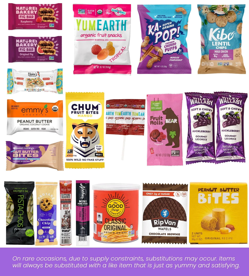 Healthy High Protein Snacks Sampler Basket J2244