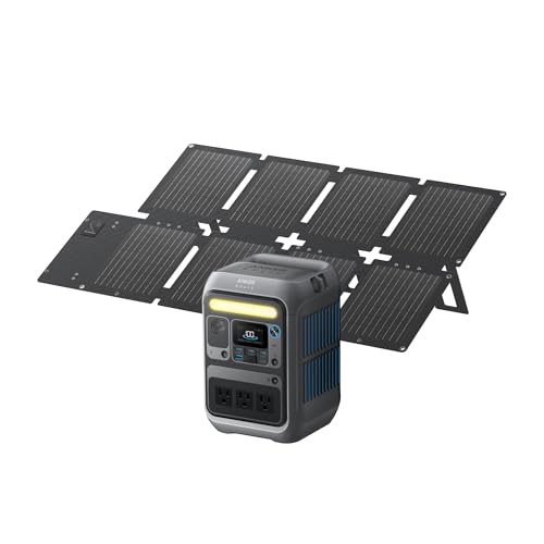 288Wh Portable Power Station with 60W Solar Panel Q568810