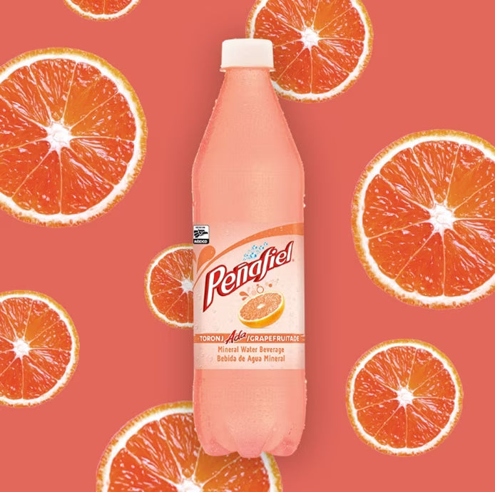 Grapefruit Mineral Spring Water, 20.3 Fluid Ounce Bottle (Pack of 12) J957