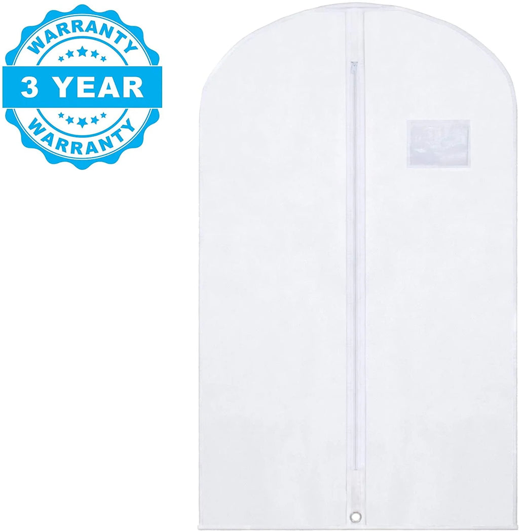 Black 5 Pack Hanging Garment Bag W700