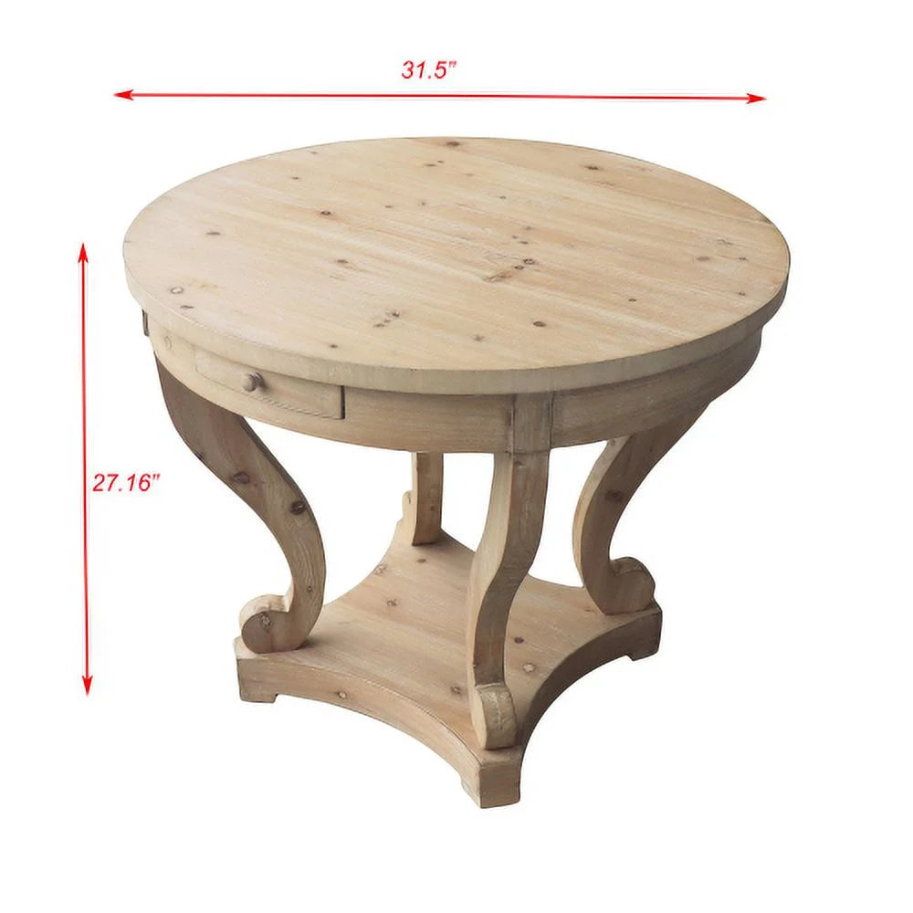 Small Round Wood Dining Table Z162