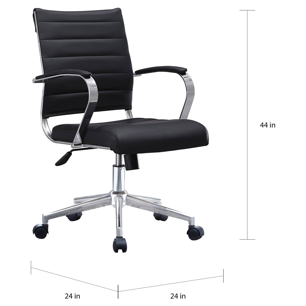 Brown PU Leather Swivel Tilt Executive Chair P1062