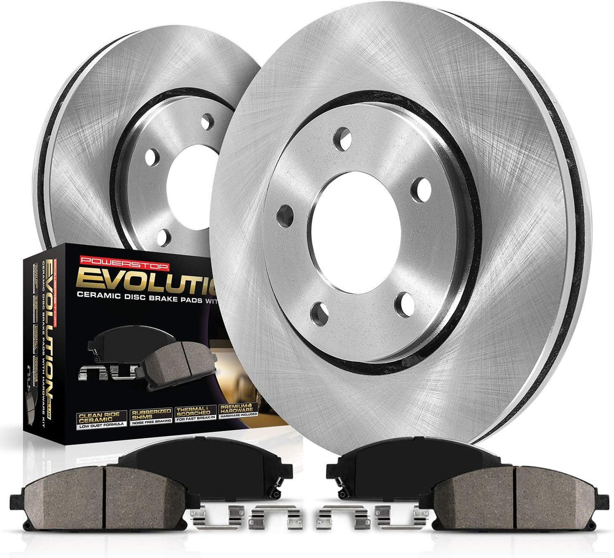 Front Brake Pad and Rotor Kit L310