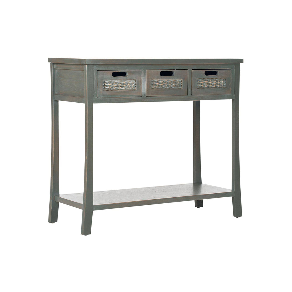 French Grey 3 Drawer Console W71467