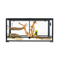 36 x 24 x 18 in. Reptile Glass Terrarium with Double Hinge Door A393