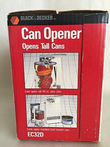 White Countertop Electric Can Opener T547