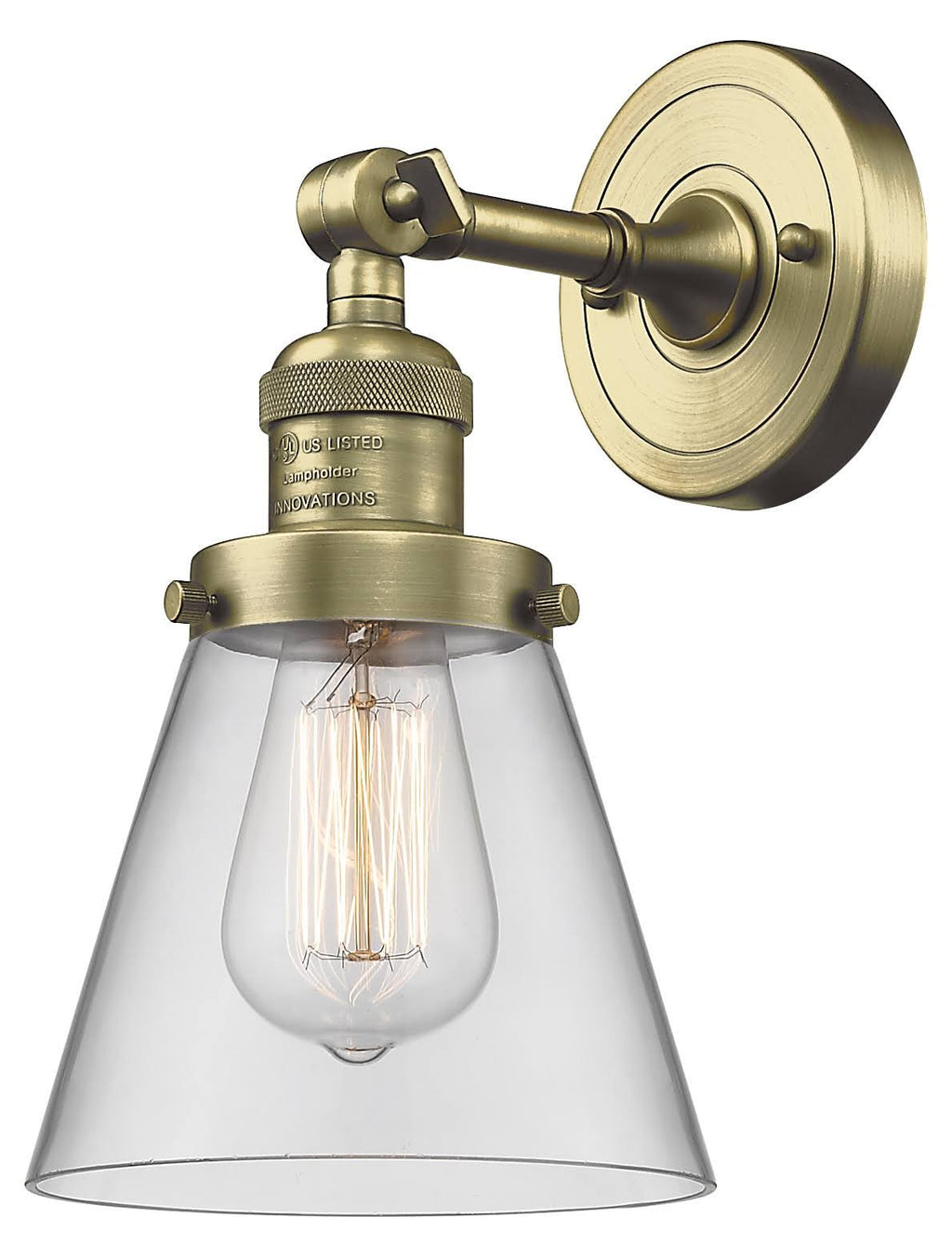 Small Cone 1 Light Sconce S715540