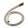 Brushed Nickel Square Hand Shower with Wall Supply X643908