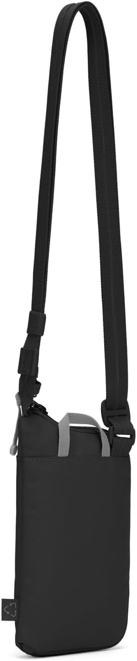 Jet Black Anti Theft Crossbody R167