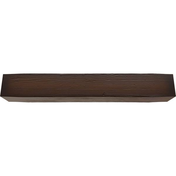 Sandblasted Faux Wood Fireplace Mantel U6896