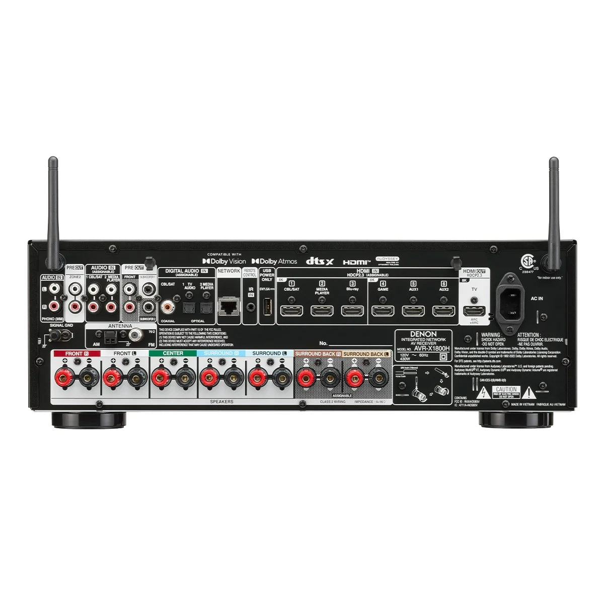 7.2 Channel 8K Home Theater Receiver M878