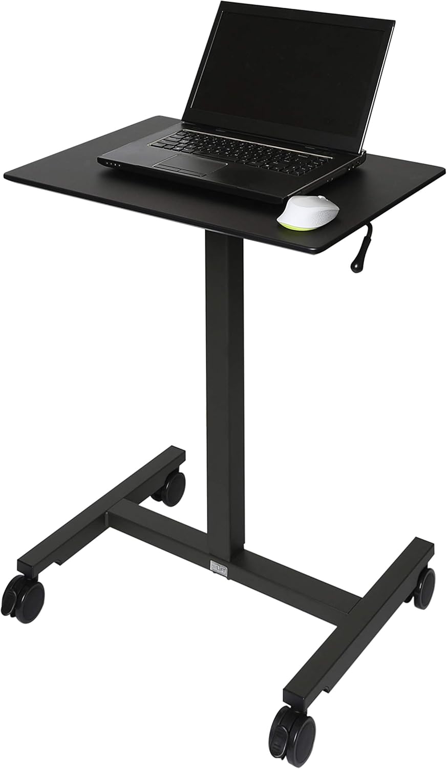 Mobile Rolling Height Adjustable Laptop Workstation Desk with Wheels E101