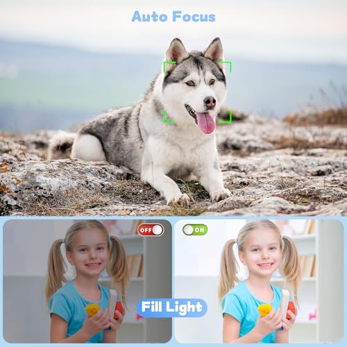 5K Dual Screen Digital Camera with Fill Light J129