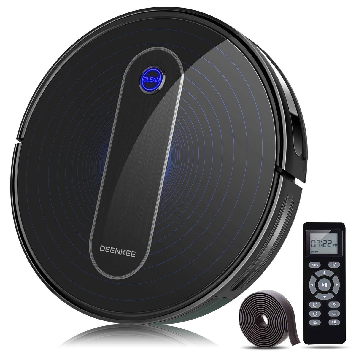 Robot Vacuum, 2000Pa Self-Charging Slim Quiet Smart Vacuum H4684