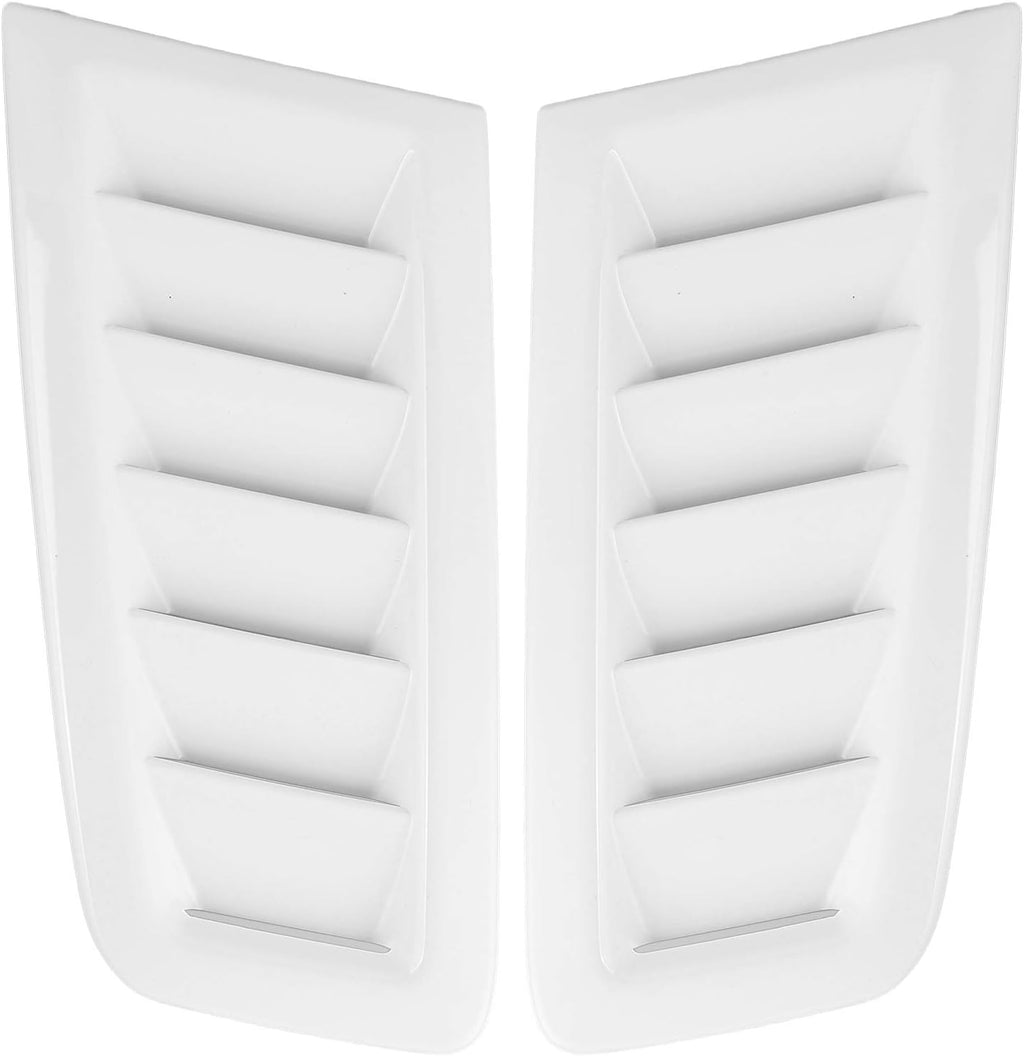 2Pcs Universal Bonnet Air Vents Carbon Fiber Color V6156
