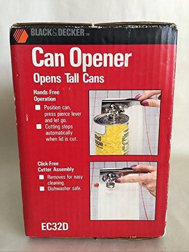 White Countertop Electric Can Opener T547