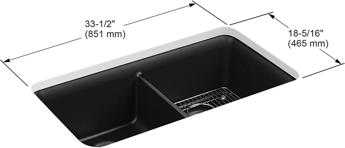 Matte White Kitchen Sink P541540