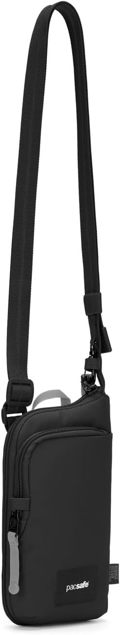 Jet Black Anti Theft Crossbody R167