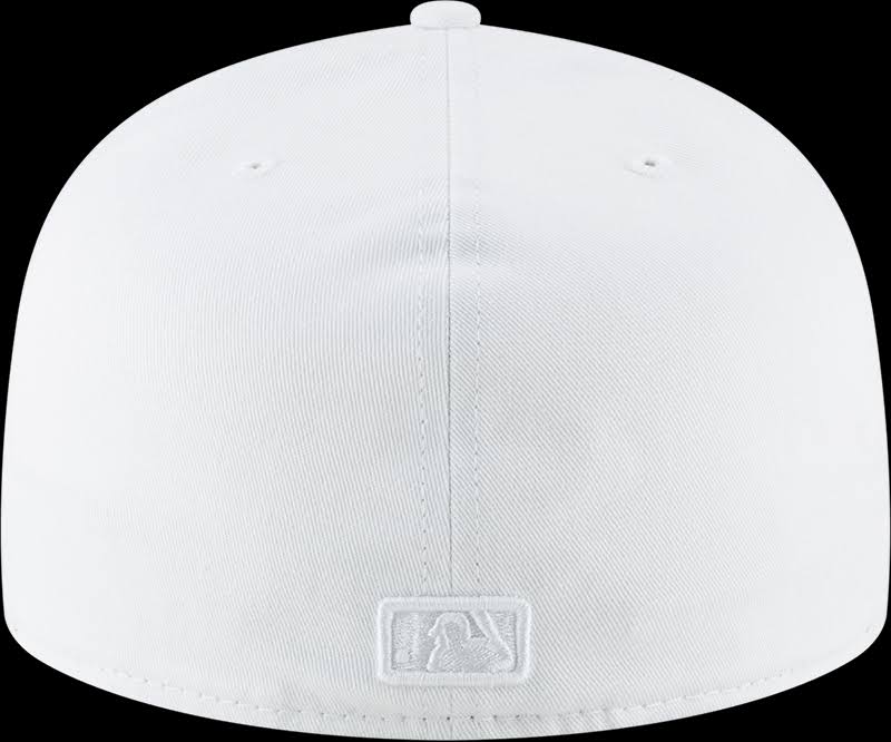 White Fitted Hat B98441