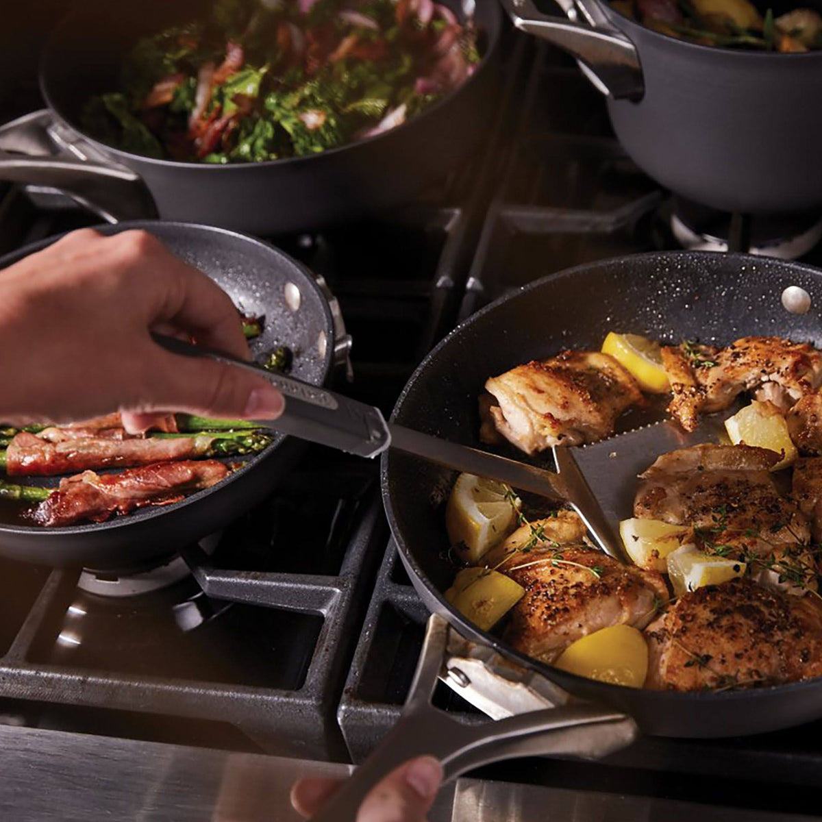 Hard Anodized Nonstick 3-Piece Cookware Set R6740